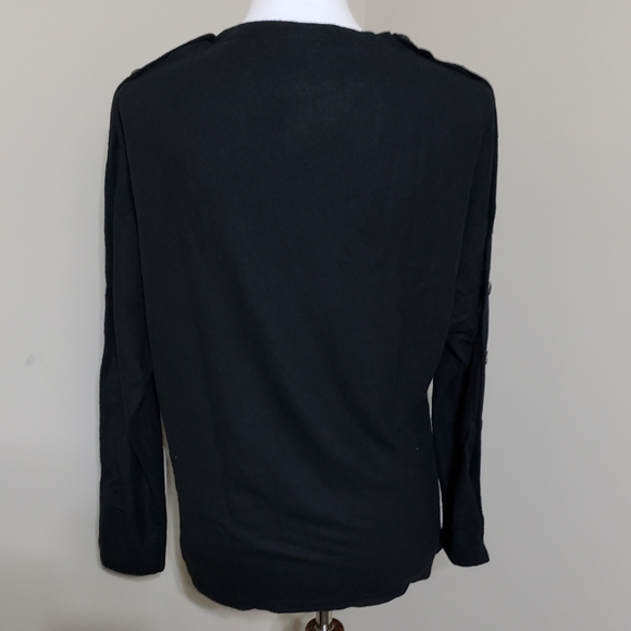 Button sleeve top - Picture 4 of 6